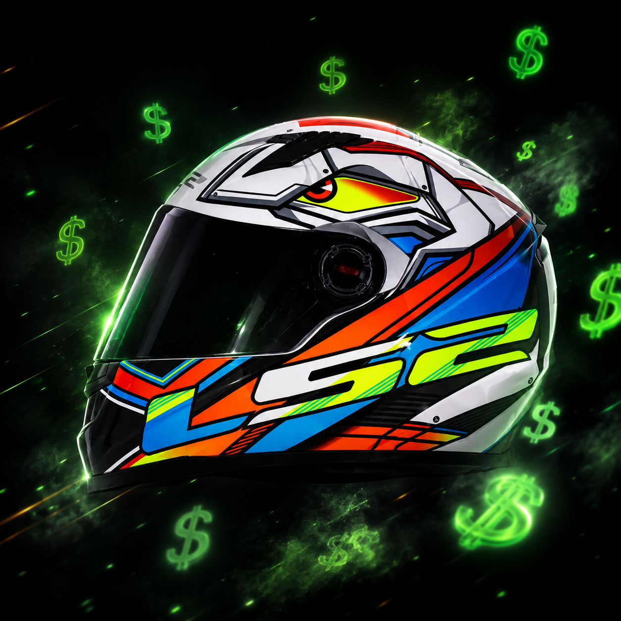Capacete LS2 + Pix Instantâneos 🤑🔥