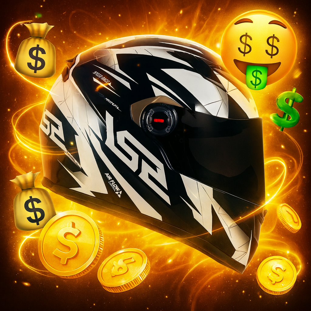 Capacete LS2 + Pix Instantâneos 🤑🔥